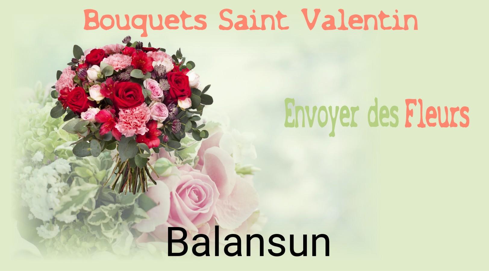 Roses de Saint-Valentin livrées à Balansun